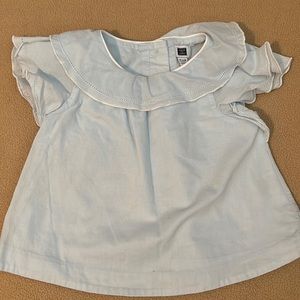12-18 month baby girl blue top